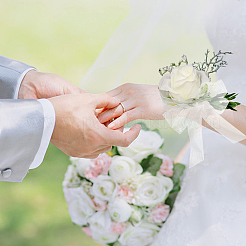 Броши из шелковой ленты и запястье AJEW-WH0285-23