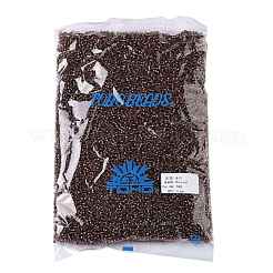 TOHOラウンドシードビーズ  日本製シードビーズ  （銅で裏打ちされた軽いアメジスト746)個  8/0  3mm  穴：1mm  約10000個/ポンド&nbsp;SEED-TR08-0746