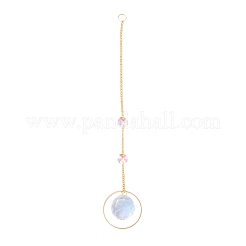 Campanelli eolici aurora di cristallo appesi&nbsp;HJEW-Z003-09
