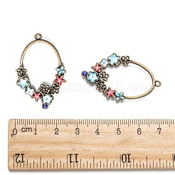 Подвески из эмали и сплава ENAM-EA10958Y-AB-1