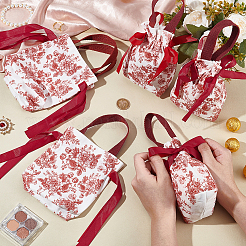 Мешочки для хранения из брезентовой ткани&nbsp;ABAG-WH0032-78D