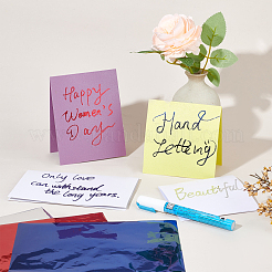 60 лист 3-х цветной бумаги формата А4 для горячего тиснения фольгой DIY-FH0003-94