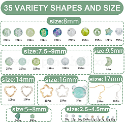 Наборы для изготовления сережек с подвесками своими руками DIY-SP0002-59