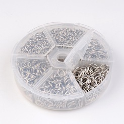 1 коробка железные соединительные колечки IFIN-JP0016-01P