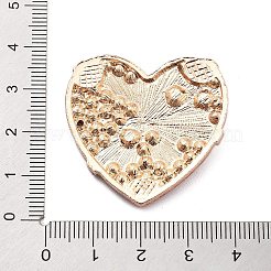 Strass-Cabochons aus weihnachtlicher Legierung&nbsp;FIND-U016-03G-03