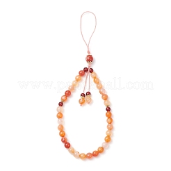 Натуральные сердоликовые мобильные ремни&nbsp;HJEW-JM03420-02