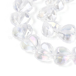 Гальванизируйте прозрачное стекло бисер нитей&nbsp;EGLA-B012-AB10