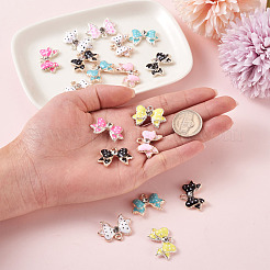 Подвески из эмали и сплава&nbsp;ALRI-TA0001-05-RS