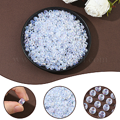 500шт акриловые бусины с УФ-покрытием&nbsp;OACR-SP0001-85B