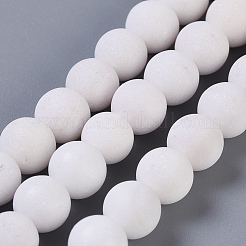 Chapelets de perles en jade Mashan naturel&nbsp;X-G-K245-01J-8mm