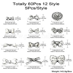 60шт 12 стиля бусины из сплава в тибетском стиле&nbsp;FIND-CJ0002-28A