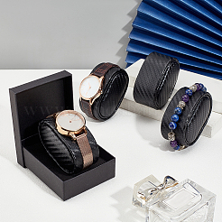 Дисплей ювелирных изделий подушки браслета кожи пу BDIS-WH0008-04