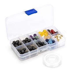 Наборы для изготовления ювелирных изделий из чакры своими руками DIY-FS0001-06