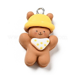 Подвески из непрозрачной смолы RESI-G043-F02