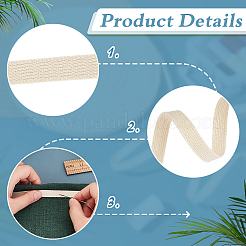 50 ярд хлопчатобумажной ленты OCOR-WH0101-22A