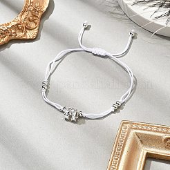 Braccialetti di perline intrecciati con fili di nylon&nbsp;BJEW-JB11212-01