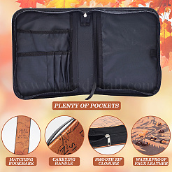 Сумки-футляры для переноски Библии из искусственной кожи&nbsp;ABAG-WH20005-17B