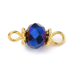 Гальванические стеклянные бусины звенья соединители PALLOY-JF00531