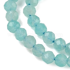 Природных амазонит бисер нитей G-RM250101-B38