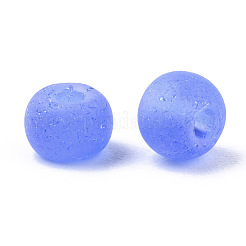 Perline di vetro satinato colori&nbsp;SEED-S040-02A-01
