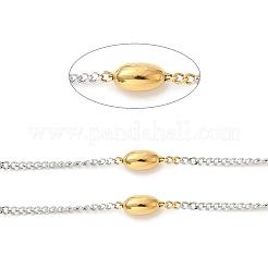 Ионное покрытие (ip) двухцветная звеньевая цепь из нержавеющей стали 304 STAS-C079-22A