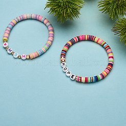 1633шт диск / плоские круглые и цветочные бусины из полимерной глины&nbsp;CLAY-SZ0001-75