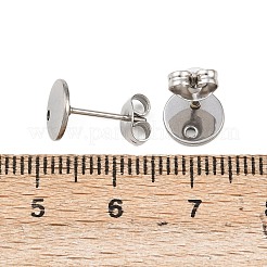 Фурнитура для сережек-гвоздиков из нержавеющей стали марки 304 STAS-R063-35