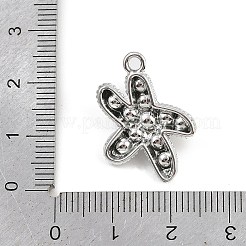 Подвески из сплава и страза FIND-F013-06B-P