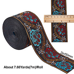 Лента из полиэстера в этническом стиле OCOR-GF0002-04B