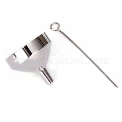 Colliers avec pendentif éléphant en acier inoxydable pour cendres&nbsp;PW-WG7E14C-01