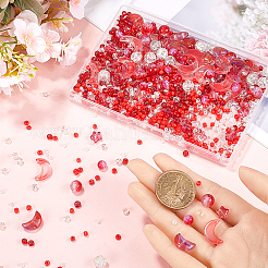 Стеклянные бусины смешанных стилей GLAA-SC0002-20