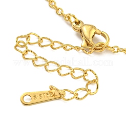 Bracciali con ciondoli in ottone per donna&nbsp;BJEW-B115-02G