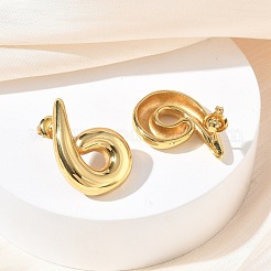 Pendientes de acero inoxidable 304 para mujer&nbsp;EJEW-K333-23G