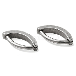 Anello per ombelico curvo in acciaio inossidabile 304 anti-ossidazione&nbsp;STAS-B035-01P