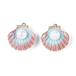 Подвески из непрозрачной смолы RESI-T056-02M