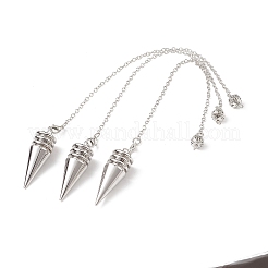 Латунные конусные маятниковые подвески HJEW-G020-01