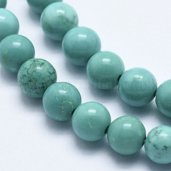 Fili di perline di magnesite naturale&nbsp;G-K244-02-4mm-02