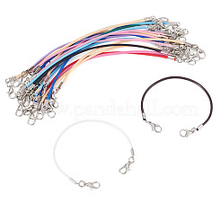 30 Stück koreanisches gewachstes Polyesterband zum Basteln von Armbändern&nbsp;YC-TADJ0001-02A