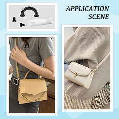 18 шт. пряжки D-образного типа из сплава для арочного моста&nbsp;FIND-CL0001-54B