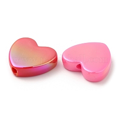 Непрозрачные акриловые бусины с УФ-покрытием SACR-L005-07