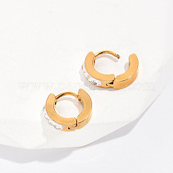 Модные серьги-кольца из нержавеющей стали 201 UO5588