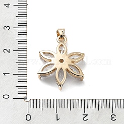 Латунь со стеклянными подвесками k9&nbsp;KK-Z031-02KCG