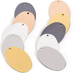 30шт 5 цвета латунные подвески&nbsp;KK-BC0002-16