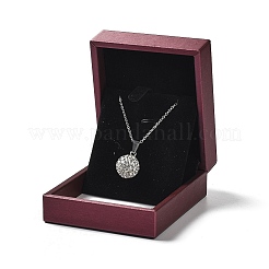 Ящики для хранения ожерелья с подвеской из ткани CON-M009-01B