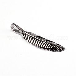 Pendentifs en acier inoxydable chirurgical 316&nbsp;STAS-L184-055