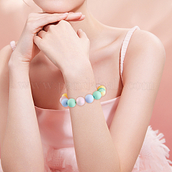 80шт 5 стиля силиконовые бусины&nbsp;SIL-SC0003-06C