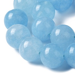 Нити бусин из натурального зеленого нефрита G-B046-08A