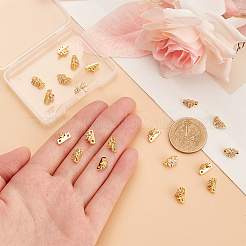 20 шт. 5-х стильная стойка с покрытием из латуни KK-BC0012-86