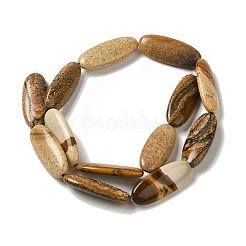 Естественного изображения яшмы бисер нитей G-B078-E01-01