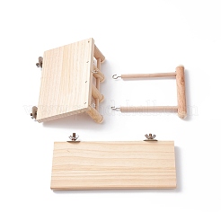 (распродажа с дефектом: ржавый винт) птица&nbsp;AJEW-XCP0001-86